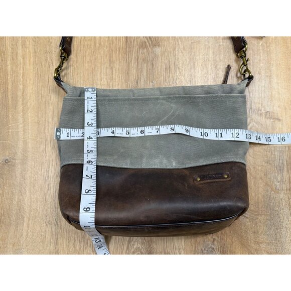 L.L.Bean Waxed Canvas Crossbody Bag - Picture 8 of 8